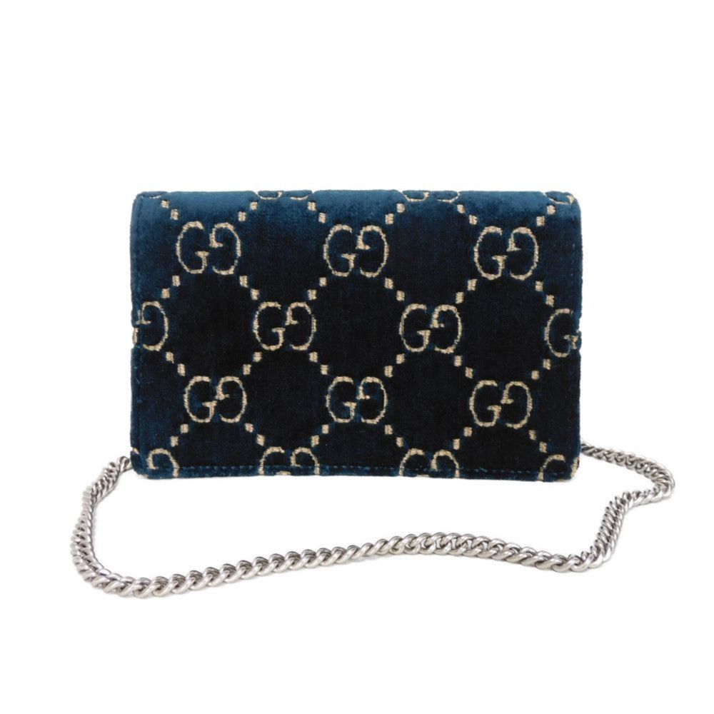 Gucci Dionysus Blue Velvet shoulder - Picture 2 of 10